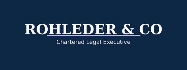 Rohleder & Co - Chartered Legal Executive